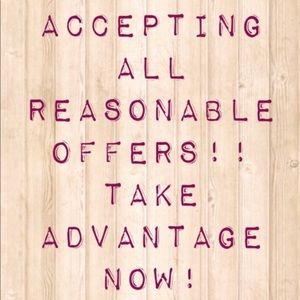 CLOSET CLEAROUT!! TAKE ADVANTAGE!!